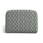 Lexi Single Fabric Chairbed - Blue & Green | Compact Guest Seating