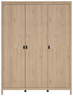Tvilum Madrid 3 Door Wardrobe - Oak | Organized Living Environment