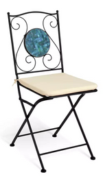 Home Mosaic 2 Seater Metal Garden Bistro Set | Outdoor Patio Furniture Set