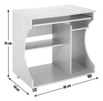 Workstation Office Desk - Beech Effect