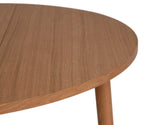 Jessie Wood 4 Seater Folding Table - Walnut