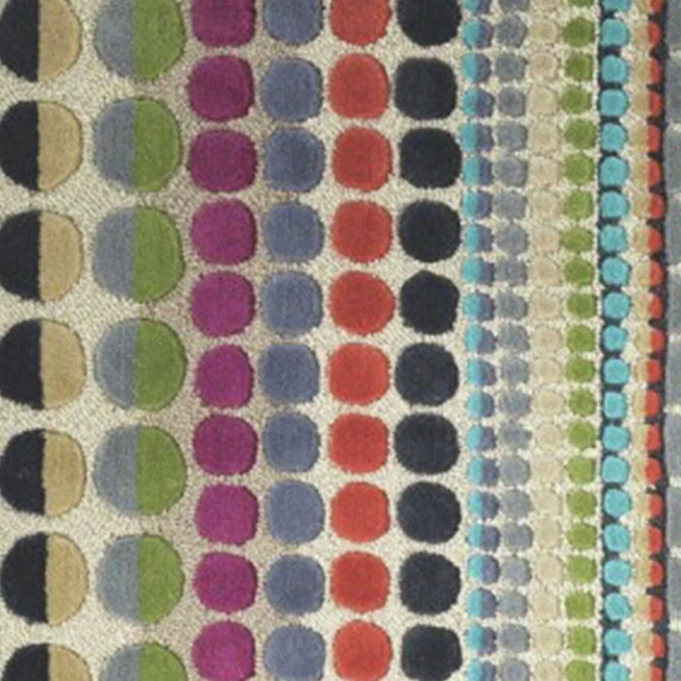 Habitat Bloomsbury Geo Wool Cut Pile Rug - 170x240cm - Multi