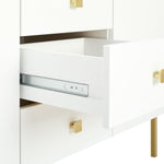 Home Kyler 2 Door 3 Drawer Sideboard - White