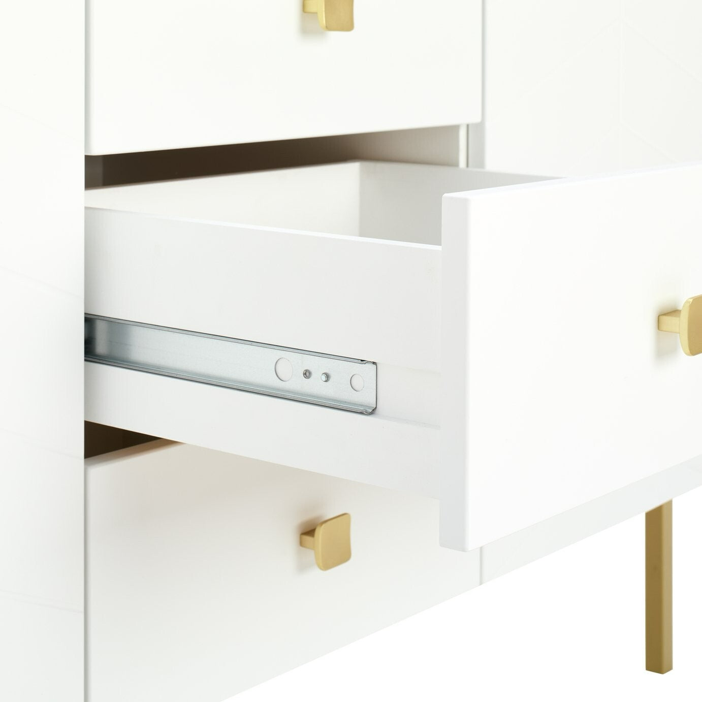 Home Kyler 2 Door 3 Drawer Sideboard - White