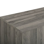 Walker Edison Buffet Sideboard Cabinet Storage Unit With Shelf - Slate Grey