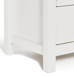 Scandinavia 7 Drawer Tallboy - White