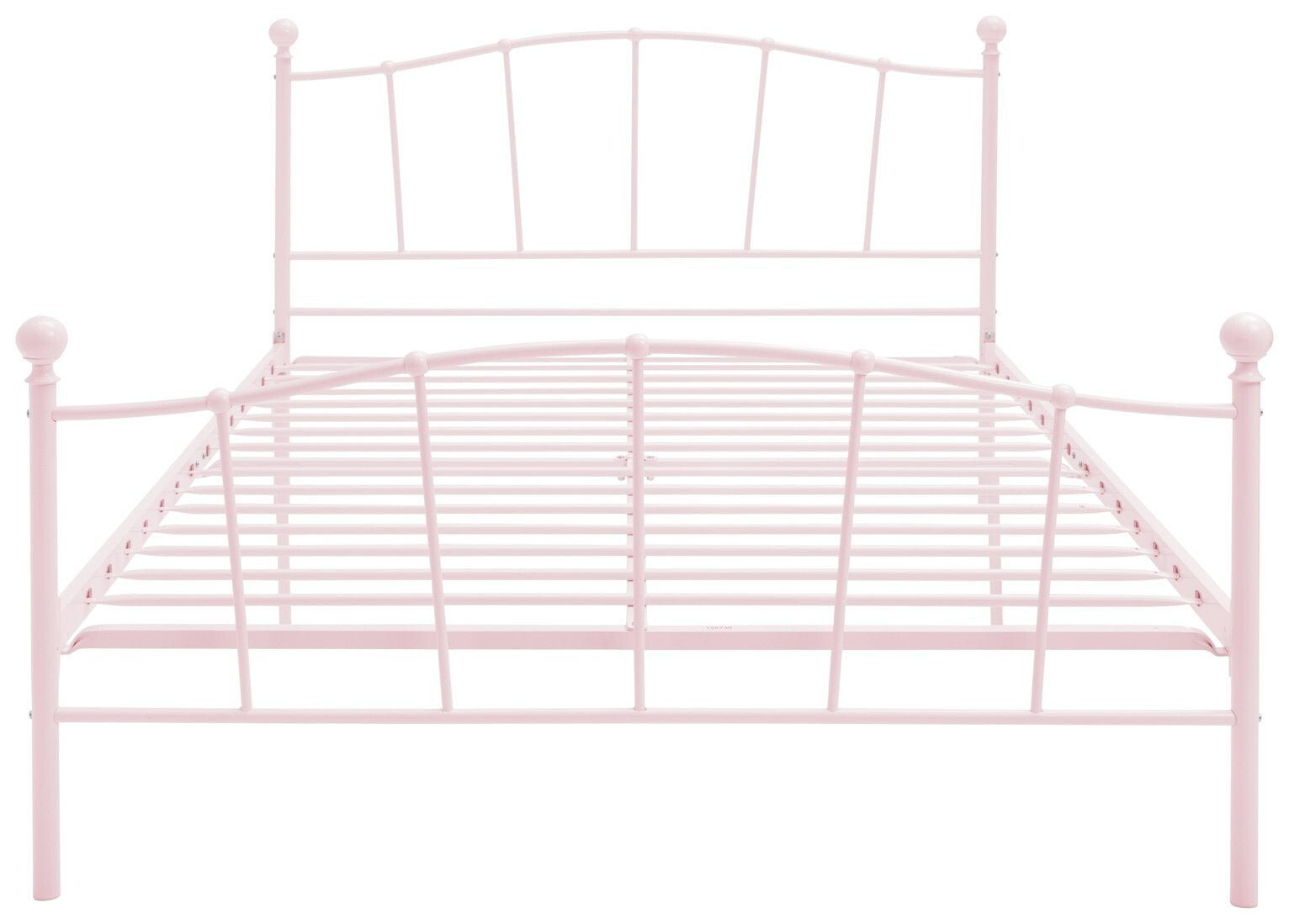 Home Fleur Double Metal Bed Frame - Pink