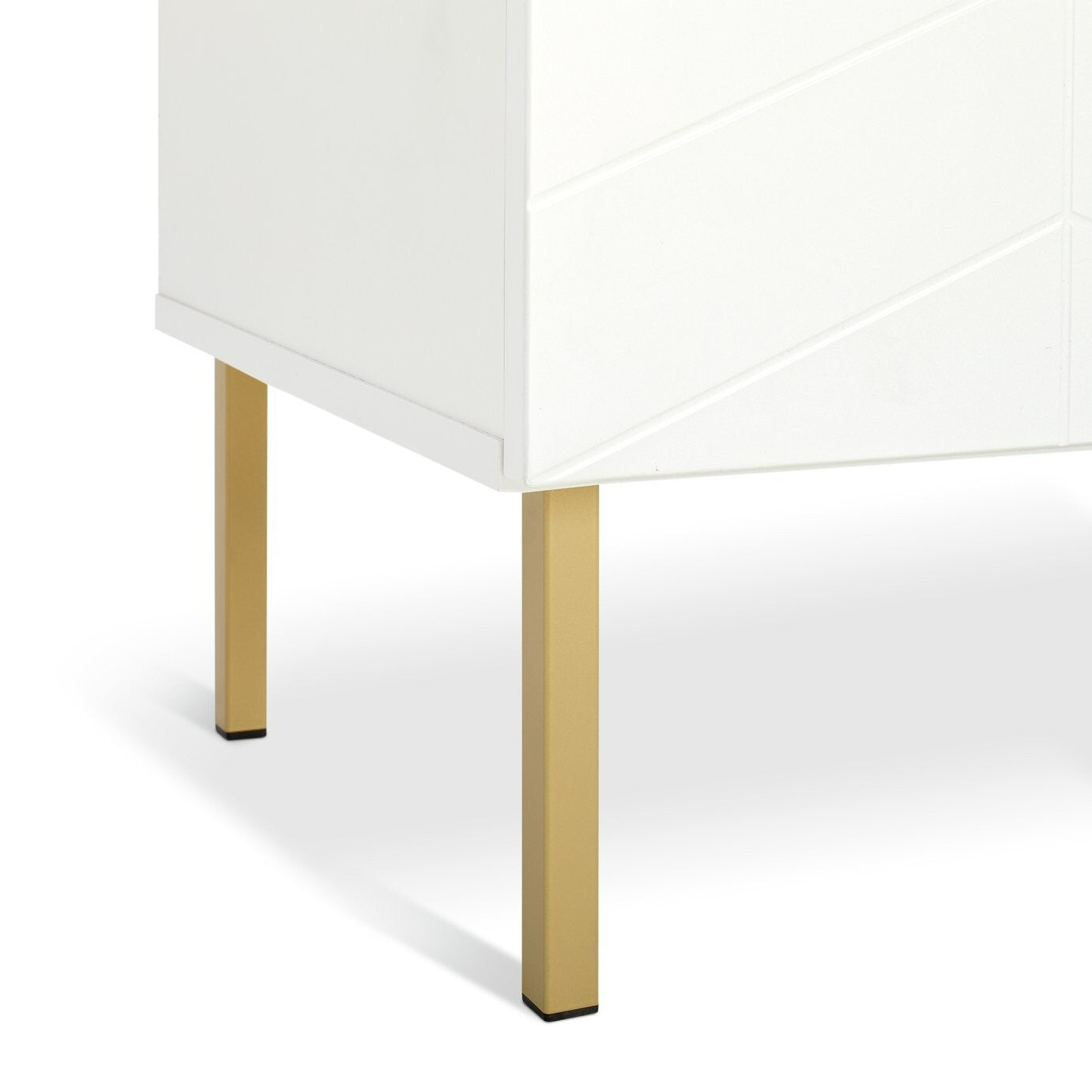 Home Kyler 2 Door 3 Drawer Sideboard - White