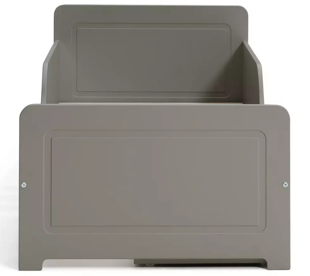 Brooklyn Toddler Bed With Drawer - Grey | Kids Bed, Storage, Low Frame