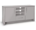 Venice 2 Door 1 Drawer Low Sideboard - Grey