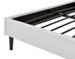 Skylar Small Double Bed Frame - White