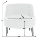 Beckett Fabric Armchair - Natural
