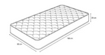 Dormeo Memory Aloe Vera Deluxe Mattress Single | Memory Foam Single Mattress