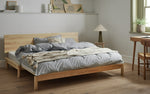 Akio Guest Bed Frame - Natural | Compact Spare Room Setup