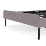 Kristopher Double Fabric Bed Frame - Grey | Bedroom Furniture for Sleep