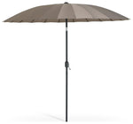 Shanghai 2.7m Garden Parasol - Taupe