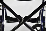 Aidapt Steel Compact Blue Transit Chair