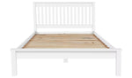 Home Aspley Kingsize Wooden Bed Frame - White ( B Grade )