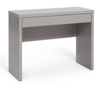 Habitat Jenson Grey Gloss Dressing Table Desk â€“ Modern Hollow ( B Grade 29716 )