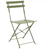 Habitat Eve 4 Seater Folding Metal Patio Set - Light Green | Outdoor Garden Set