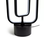 Habitat Sio LED Floor Lamp - Black | Adjustable Standing Light Living Bedroom