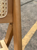 Pair of Peio Rattan Folding Dining Chairs - Natural (S)