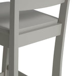 Chicago Pair of  Bar  Stools - Grey