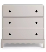 Kids Serena 3 Drawer Chest of Drawers - Ivory (B Grade)
