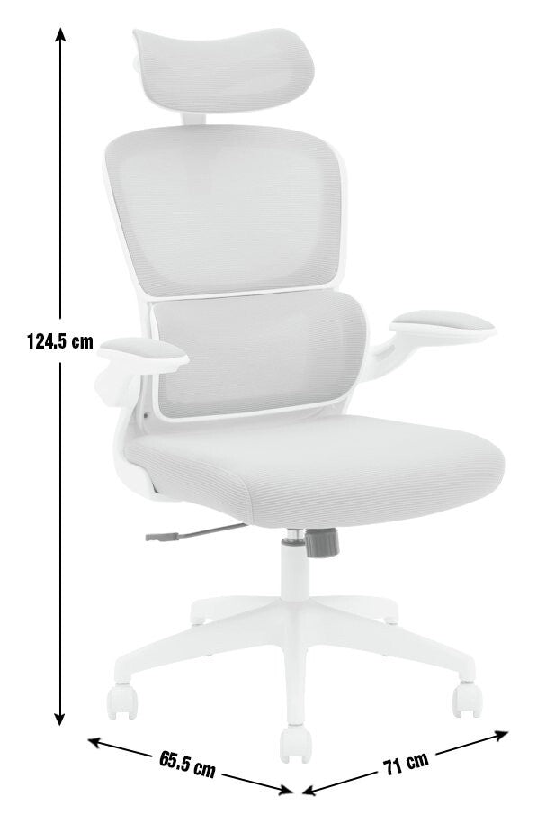 Oxley Mesh Office Chair - Grey