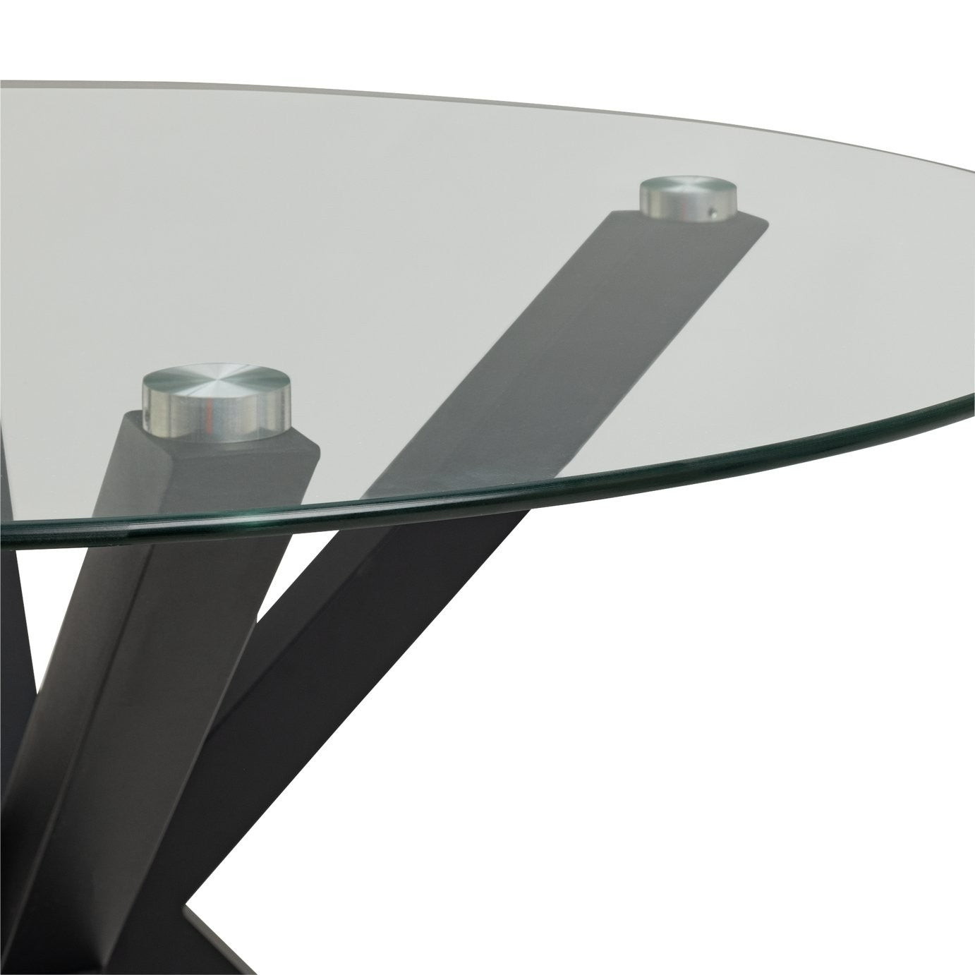Home Alice 4 Seater Dining Table - Black | Minimal Dining Layout