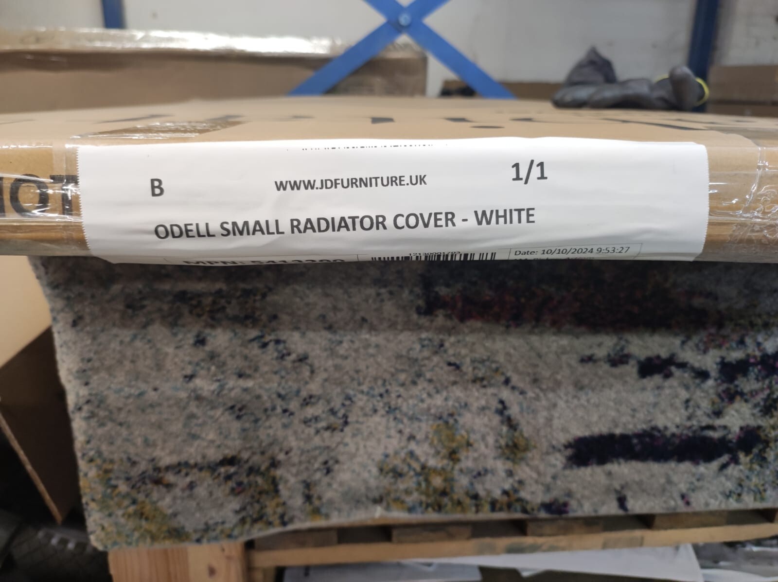 Habitat Odell Small Radiator Cover - White ( B Grade 24247 )