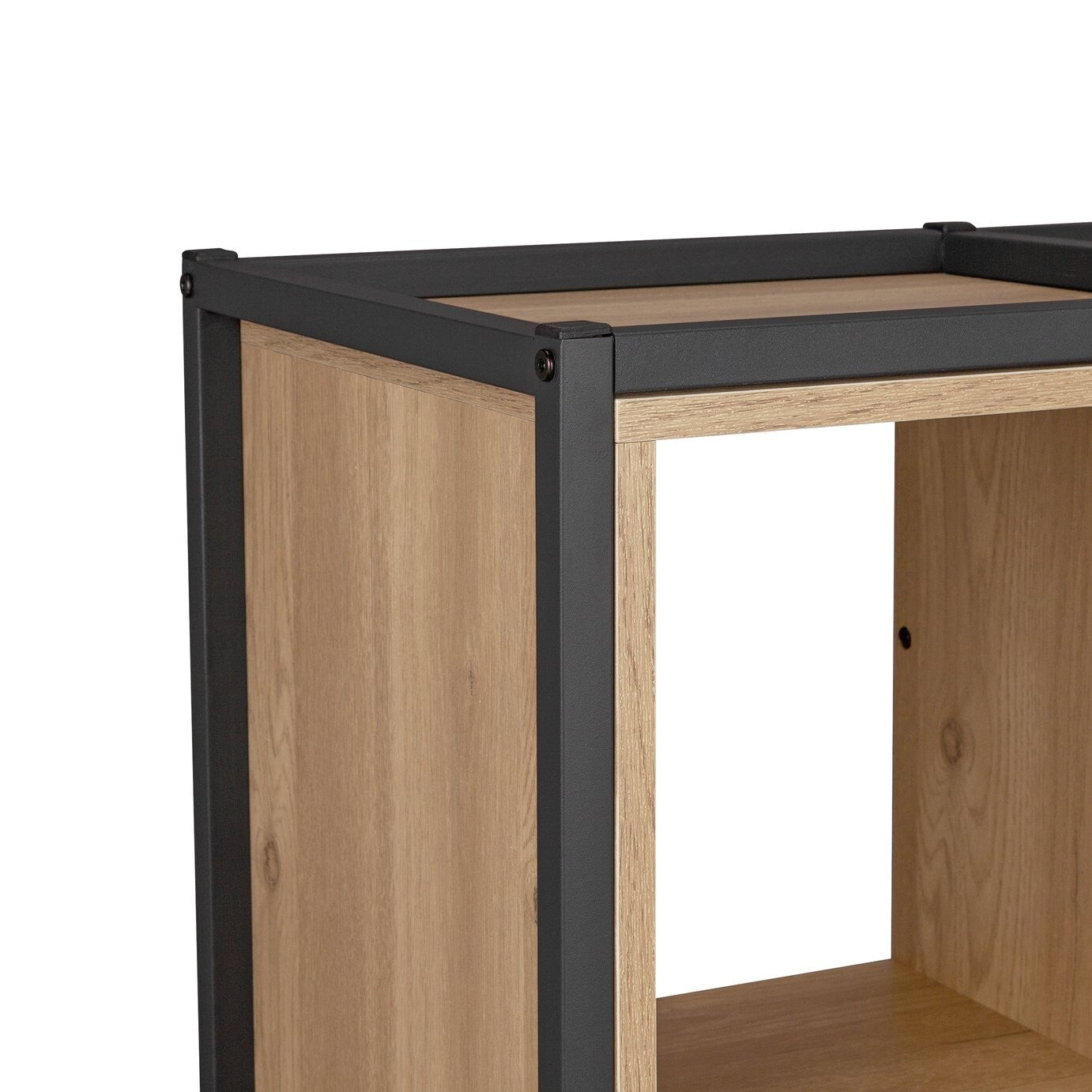 Habitat Loft Living Short Shelving and Storage Unit - Oak | Oak Shelf Storage