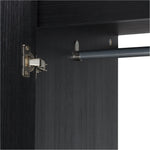 Malibu 2 Door 2 Drawer Wardrobe -Black Oak Effect ( B Grade 1100.)