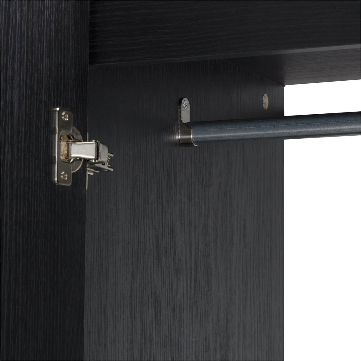 Malibu 2 Door 2 Drawer Wardrobe -Black Oak Effect ( B Grade 1100.)