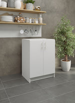 JD Greta Fixed Height Kitchen Base Unit 600mm - White Matt A-