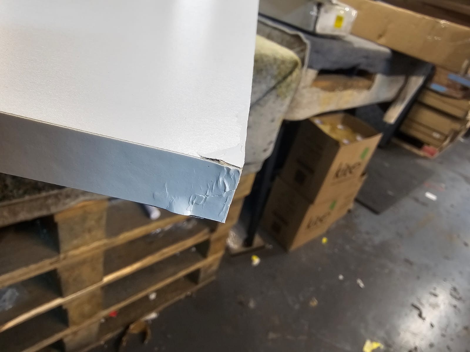 Malibu 7 Drawer Chest - White (B Grade)