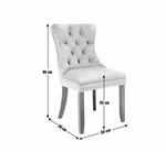 Home Princess Velvet Dining Chair - Charcoal | Comfort Stylish Seating Interior
