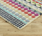 Habitat Bloomsbury Geometric Wool Cut Pile Rug - 200x140cm