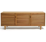 Oiled Slatted Sideboard - Natural (B Grade 1070)
