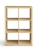 Squares Plus 6 Cube Storage Unit - Oak Effect