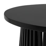 Habitat Jericho Round Coffee Table Black | Modern Design Living ( B Grade )