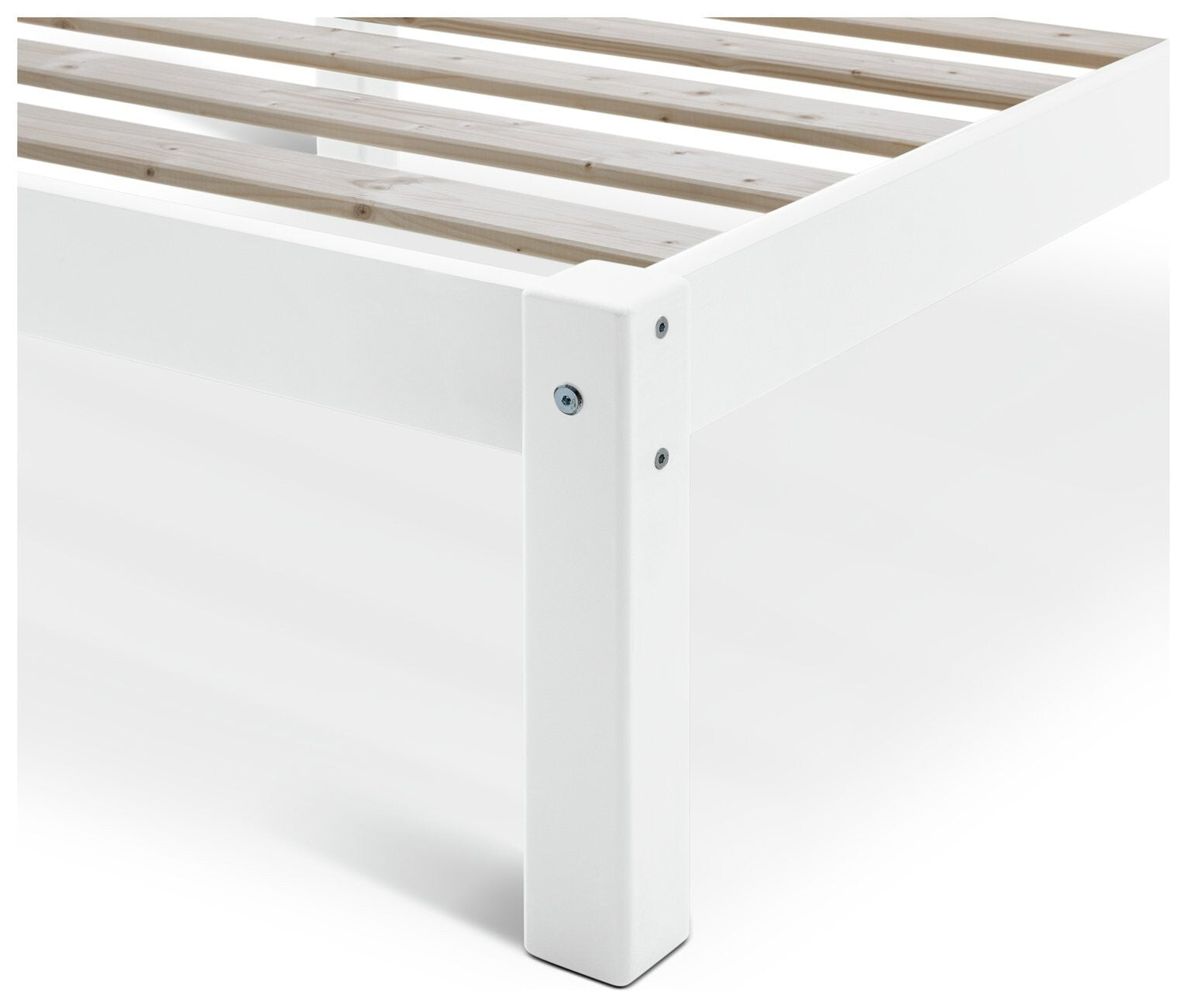 Habitat Brooklyn Single Bed Frame - White