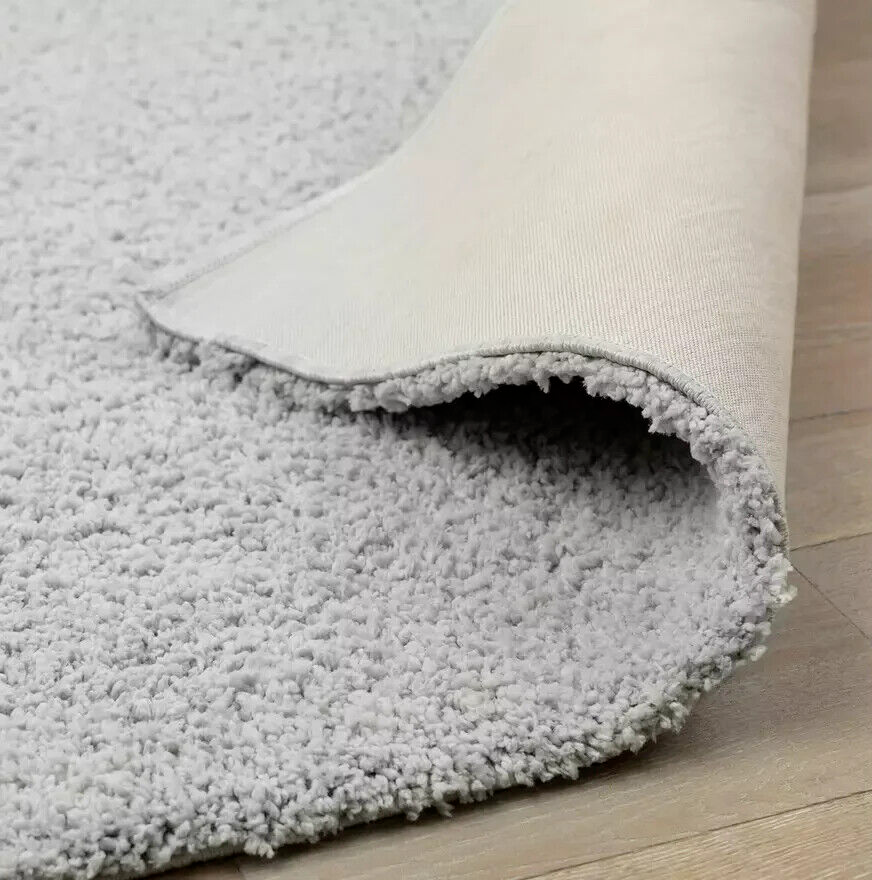 Habitat Recycled Cosy Plain Shaggy Rug - 160x230cm - Grey