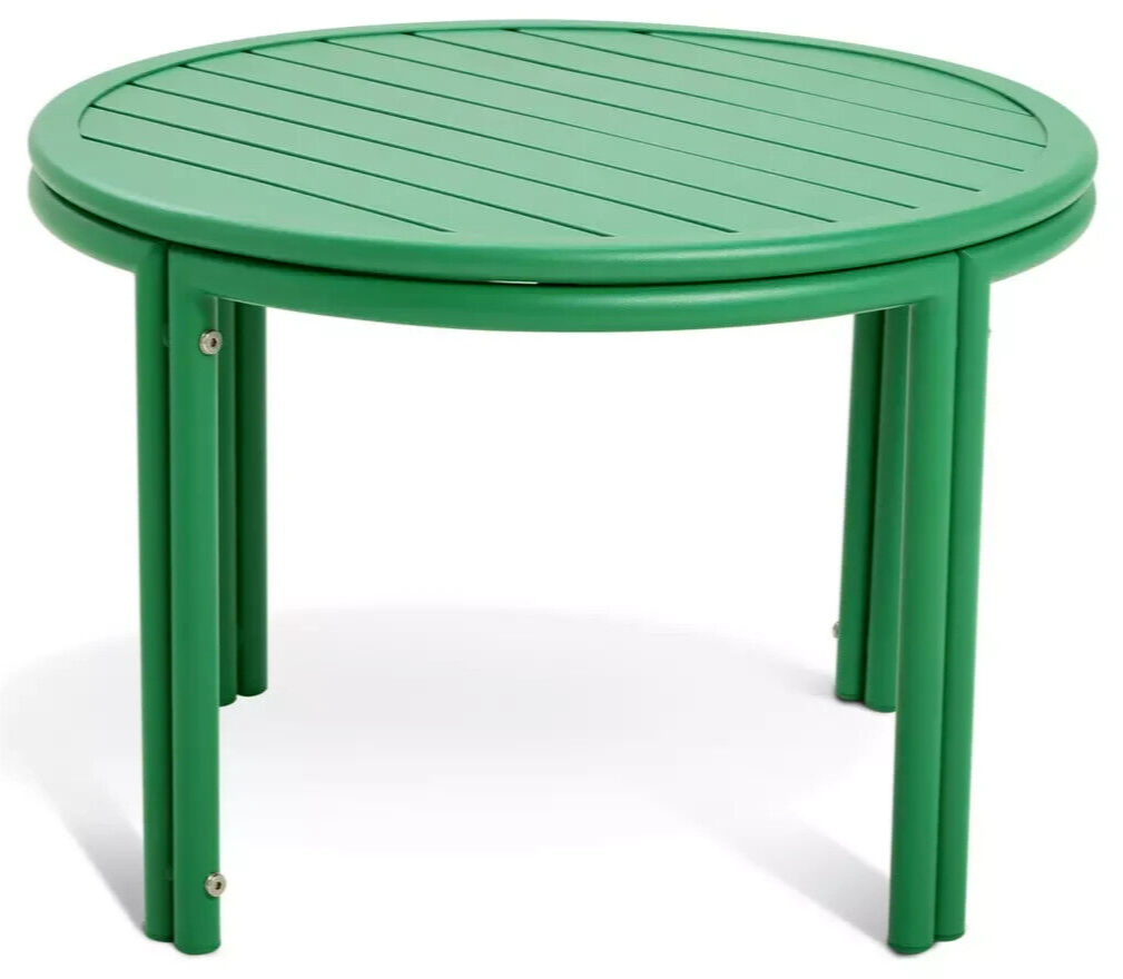 Habitat May 2 Seater Metal Garden Bistro Set - Green