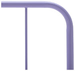 Charlie Single Metal Bed Frame - Lilac