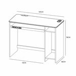 X Rocker Carbon-Tek Adapt LED Gaming Desk - Grey | Ergonomic Workspace Setup RGB