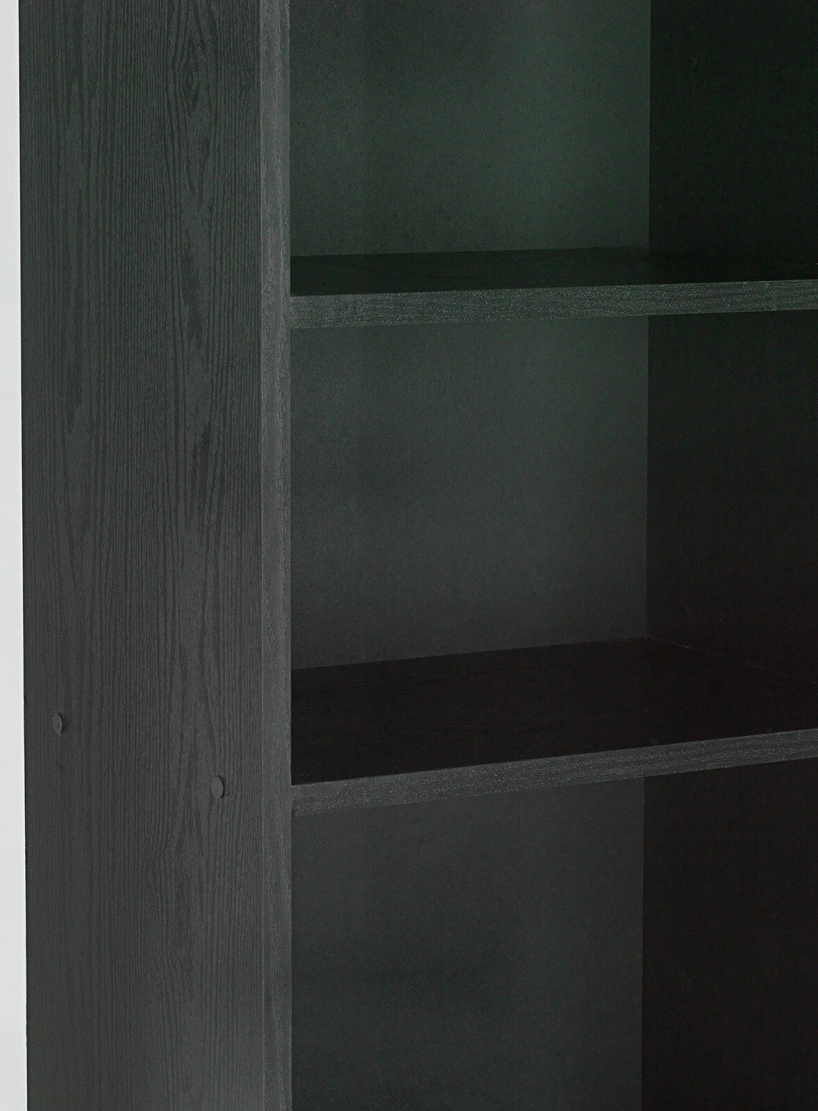 Maine Deep 6 Shelf Bookcase - Shelving Storage Unit Display Cabinet - Black