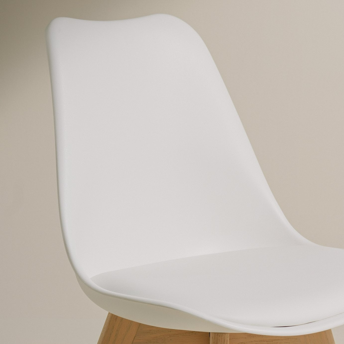 Jerry Pair of Dining Chair - White | Modern Mealtime Seating