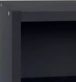 Maine 2 Drawer Bookcase - Black Ash Effect ( B Grade 29351 - 29352 )