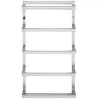Lloyd Pascal 5 Tier Wall Mounted Towel Rack - Chrome